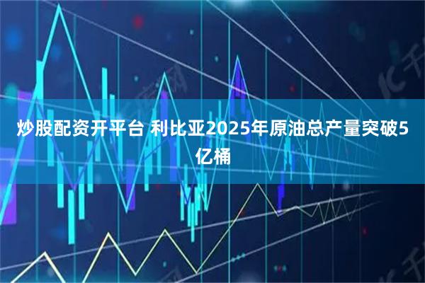 炒股配资开平台 利比亚2025年原油总产量突破5亿桶
